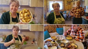 ПРОБУЕМ СОЧНИКИ, А К ОБЕДУ ГОТОВЛЮ ОВОЩНОЙ СУП И КУРОЧКУ В АЭРОГРИЛЕ.