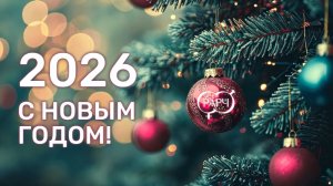 Поздравляем с наступающим 2026 годом!