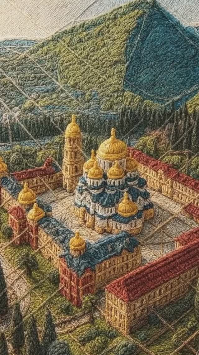 «Утепление» Новоафонского мужского монастыря перед Новым годом и Рождеством смотреть онлайн