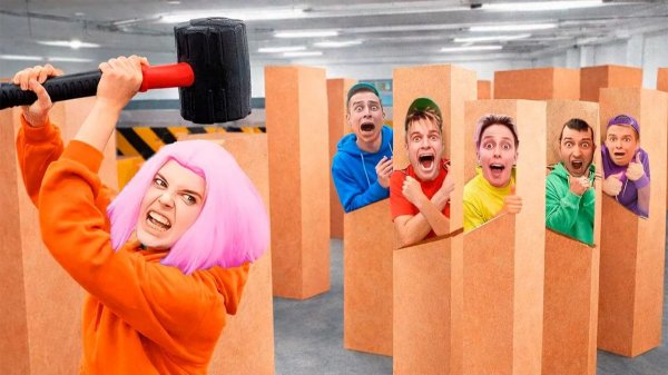 ЭКСТРЕМАЛЬНЫЕ ИГРЫ В ПРЯТКИ В КОРОБКАХ, ШКАФЧИКАХ И СЕЙФАХ!!!