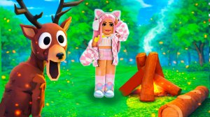 ВЫЖИВАЮ 99 НОЧЕЙ В ЛЕСУ РОБЛОКС БЕЗ КОСТРА!