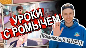 🖌️ УРОКИ С РОМЫЧЕМ: СОЗДАЁМ КОМИКСЫ В БЕСПЛАТНОЙ НЕЙРОСЕТИ QWEN