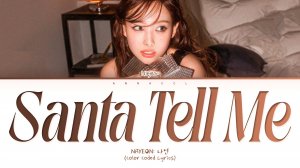 ❄️ NAYEON (TWICE) Santa Tell Me (Перевод на русский) (Color Coded Lyrics)