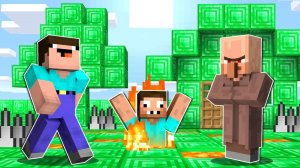 НУБ И ПРО ПРОХОДЯТ ТРОЛЛИНГ КАРТУ ЖИТЕЛЯ В МАЙНКРАФТ ! НУБИК И ПРО В ЛОВУШКЕ MINECRAFT