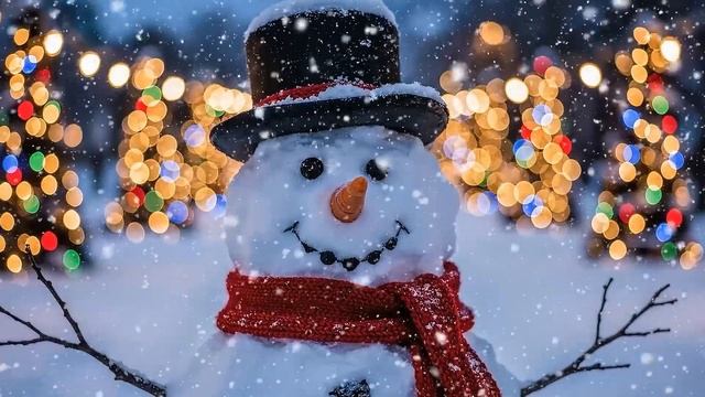 Расслабляющая рождественская музыка 🎁 Тихая и уютная инструментальная музыка, рождественская смотреть онлайн