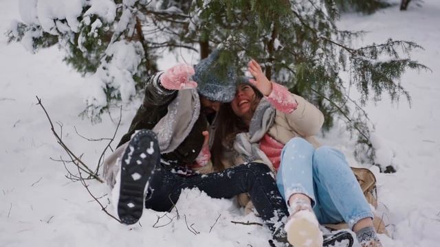 Рябина под снегом смотреть онлайн