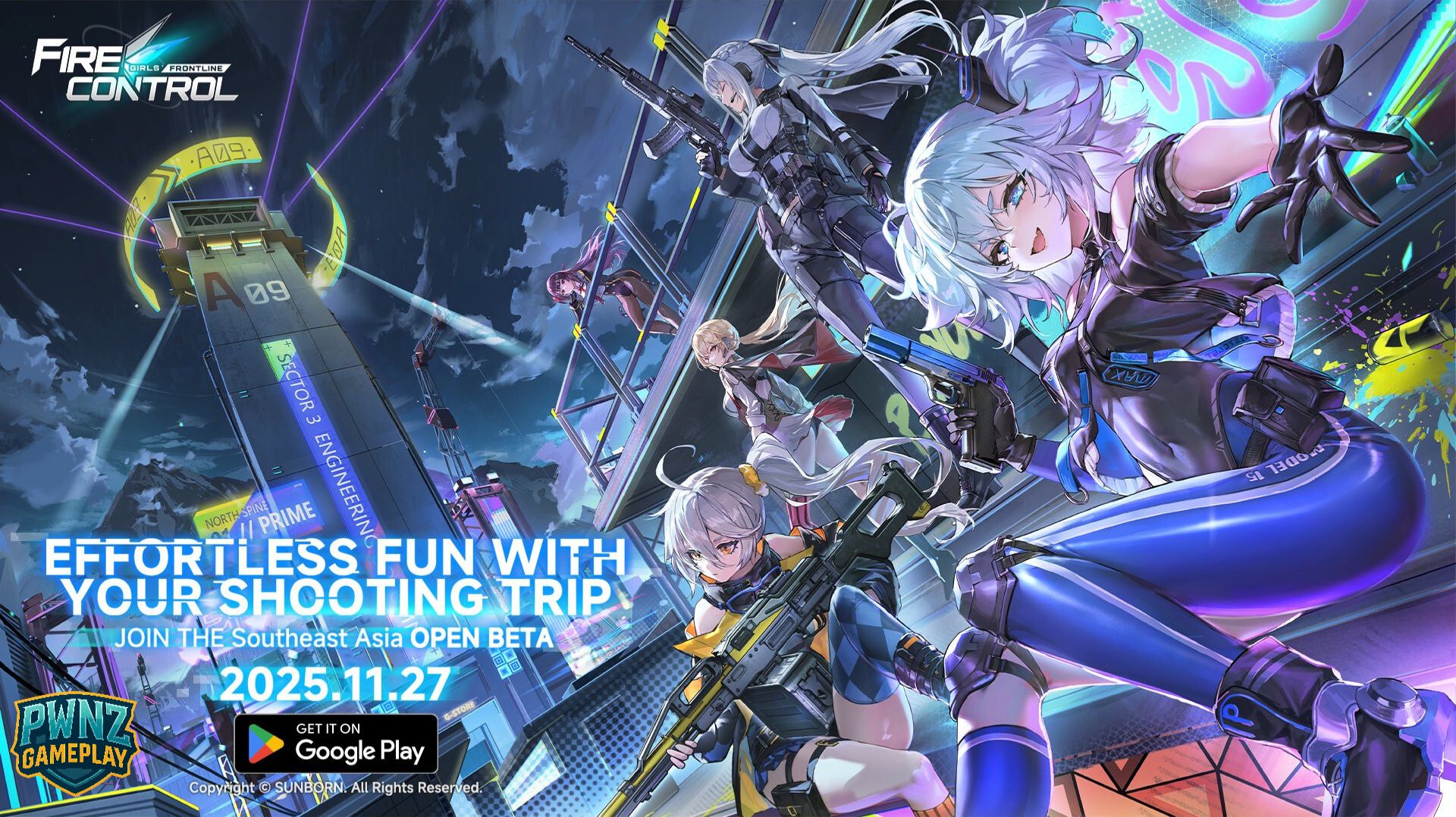 Girls' Frontline Fire Control Official Launch Gameplay игры на Android & IOS