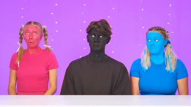 24 Часа Едим Еду Одного Цвета Челлендж | Смешные Кулина? смотреть онлайн