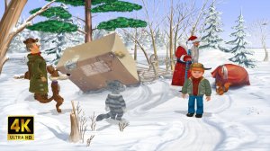 Трое из Простоквашино 5 - Новый Год - Прохождение в 4К - Часть 2