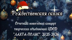 Новогодний концерт Центра Дополнительного Образования Детей "Лахта Полис"