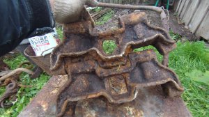 Попались траки от трелёвочника. Металлокоп после долгого перерыва