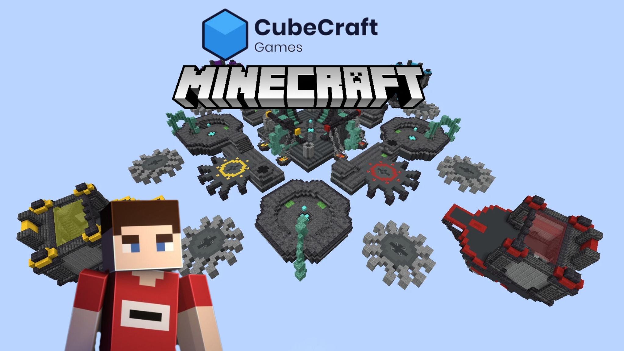Играю на сервере Cube Craft в бедварс в Майнкрафте | ManeLego minecraft