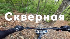 Скверная в трейл-парке Собер, Краснодарский край, сентябрь 2025г..