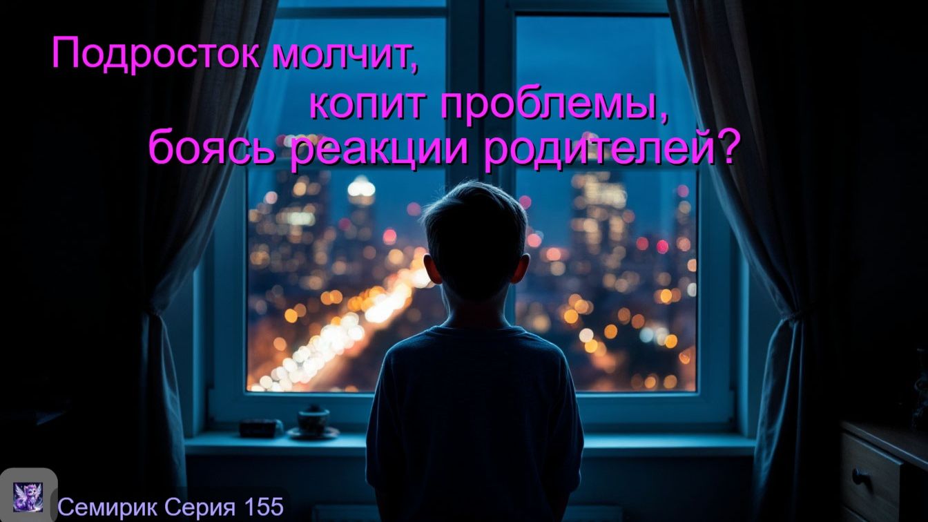СЕРИЯ 155 СКАЗКА О ТОМ, КАК СЕМИРИК ПОМОГ МАКСИМУ РАЗБИТЬ СТЕКЛЯННЫЙ ПОТОЛОК МОЛЧАНИЯ