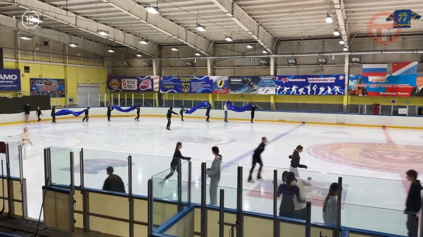 🎄 В арене имени Клиза вовсю идут репетиции к одному из главных событий года смотреть онлайн