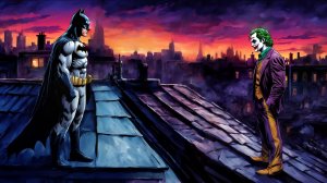 Бэтмен и Джокер воюют по ночам, в Готэме нет места двум альфачам. Batman (NES/Dendy).
