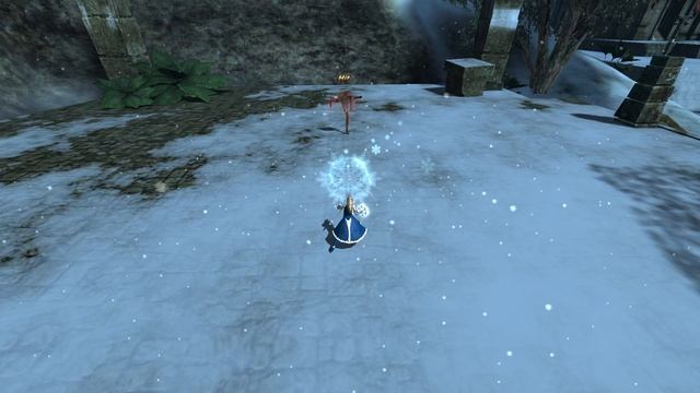 Облик Пиротехника – Морозная колдунья (дальний бой)