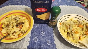 Грибной бешбармак по-Итальянски 🍄🍝 🇮🇹