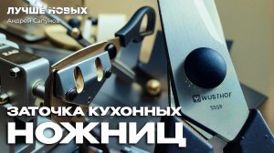 Заточка кухонных НОЖНИЦ