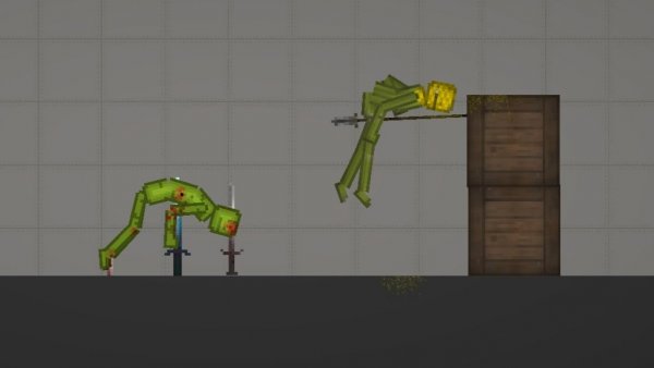 Глупая смерть в melon sandbox