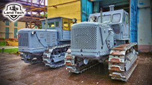 Пуск тракторов С-80 и Т-100 ЧТЗ! Легендарные советские гусеничные тракторы на заводе ЧТЗ!