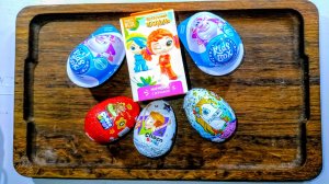 Асмр распаковка шоколадный Киндер Сюрприз яйца АСМР Новинка Роблокс хелло Китти ЛОЛ Чупа Чупс 🤯🙀😻