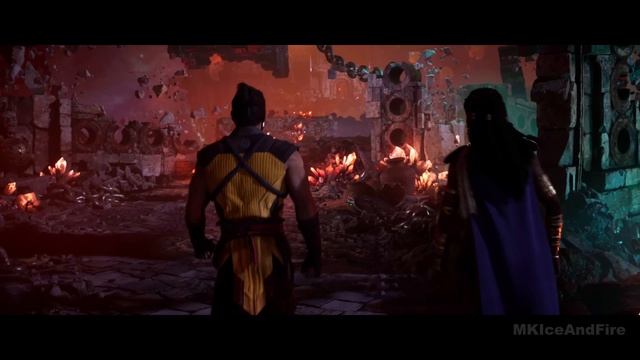 Sub-Zero Transforms Into Noob Saibot Scene - Mortal Kombat 1 Khaos Reigns смотреть онлайн