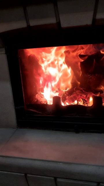 Камин огонь