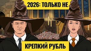 Мир в плюсе, Россия в минусе: 2026 будет еще тяжелее? / Расклад по рублю, акциям, золоту и экономике