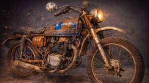Реставрация Заброшенного Мотоцикла Honda