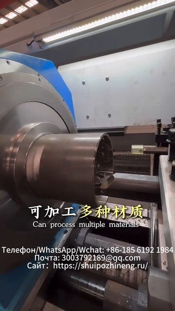 Полностью автоматические двухголовые токарные станки с ЧПУ могут обрабатывать