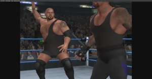 WWE SmackDown! vs. Raw 2009 Undertaker vs Big Show Last Man Standing (Legend)