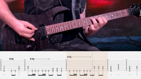 Metallica - Battery Cover (Табулатура) Guitar Tutorial TABS