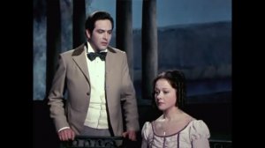 Юрий Васильев (Аркадий) и Людмила Пирогова (Катя) в фильме-спектакле "Отцы и дети" (1974)