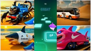 ГРУЗОВИКИ ДЛЯ УНИЧТОЖЕНИЯ МОЗГОВ, АВТОМОБИЛЬ БРЕЙН-РОТ, МОТОЦИКЛ БРЕЙН-РОТ - Прыгай по плиткам