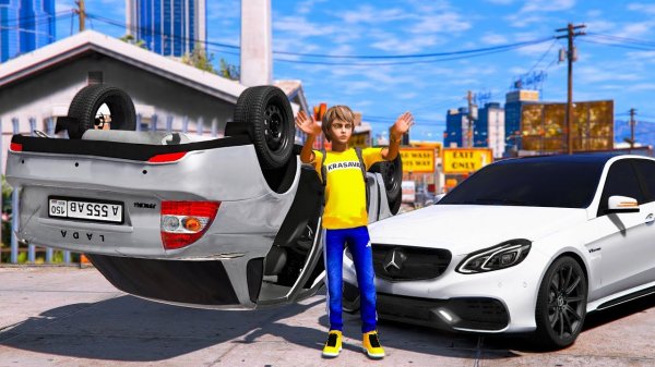 ОПЕРСКАЯ ЕЗДА В GTA 5 - ПЕРЕВЕРНУЛСЯ НА ОПЕРСКОЙ ПРИОРЕ! УГНАЛ МАШИНУ У ОФФНИКОВ! ВОТЕР