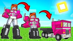 😳 КАК МЕНЯЛАСЬ ДЕВУШКА ТРАНСФОРМЕР В МАЙНКРАФТ