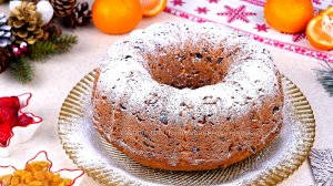 🌟🎄 Новогодняя Рождественская выпечка - Творожный Бездрожжевой Кекс “А-ля Рождественский Штоллен”🎄