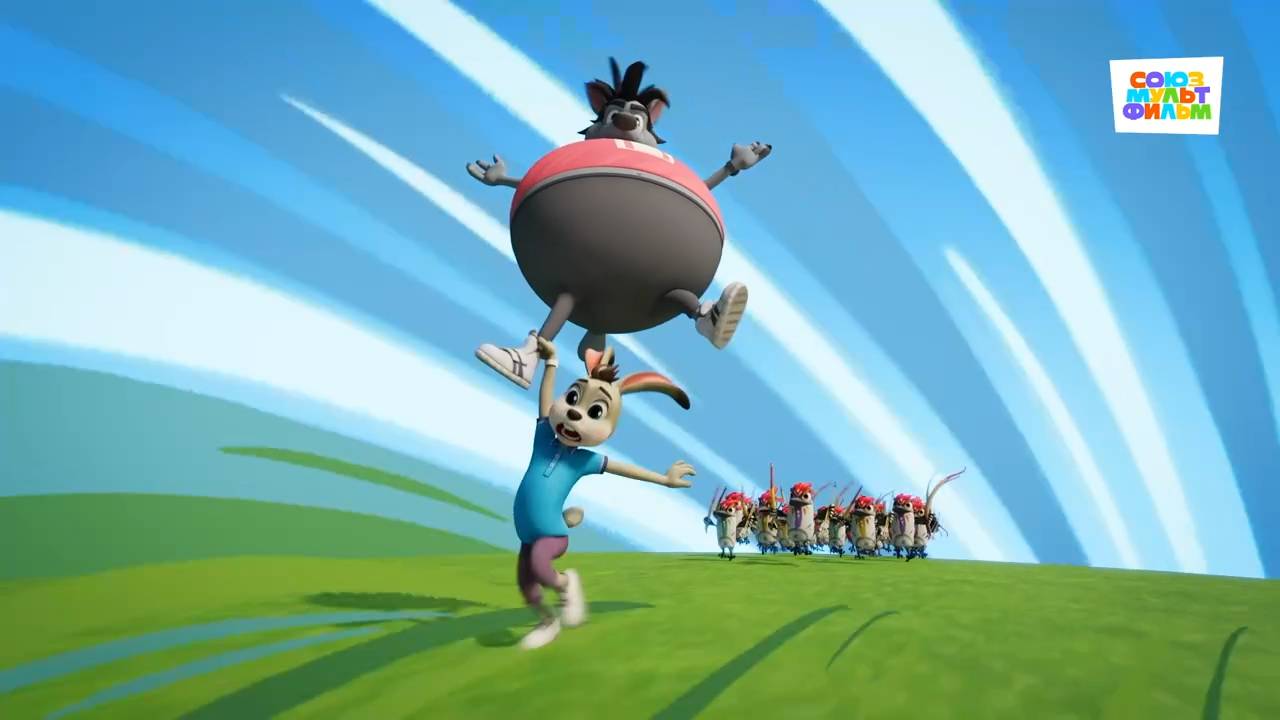 Ну, Погоди! Каникулы – 52 выпуск – Необитаемый остров – Союзмультфильм HD