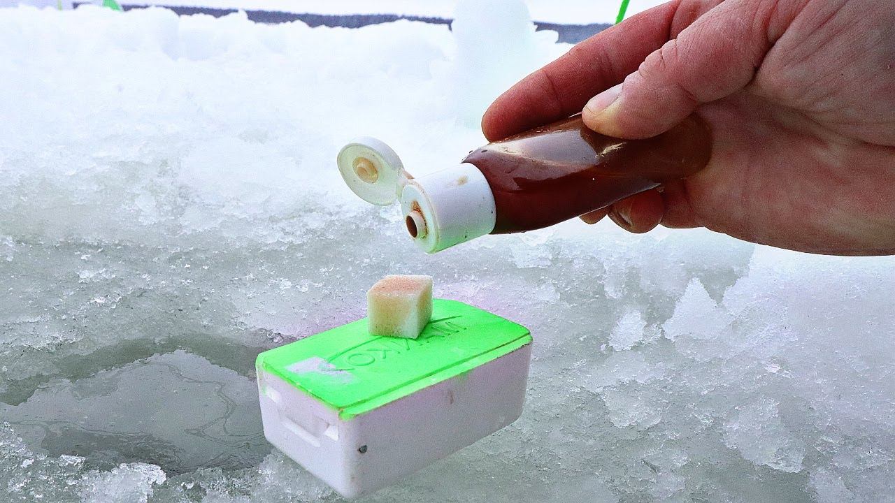 Капаю это аптечное средство на сахар и в лунку! Клюет вся рыба без разбора даже в глухозимье. смотреть онлайн