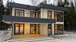 Флорида 355м2 + гостевой дом с гаражом 140м2 из клееного бруса