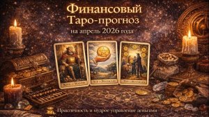 Финансовый таро-прогноз на апрель 2026 года: выравнивание доходов 🔮
