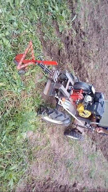 Минитрактор из мотоблока Нева смотреть онлайн