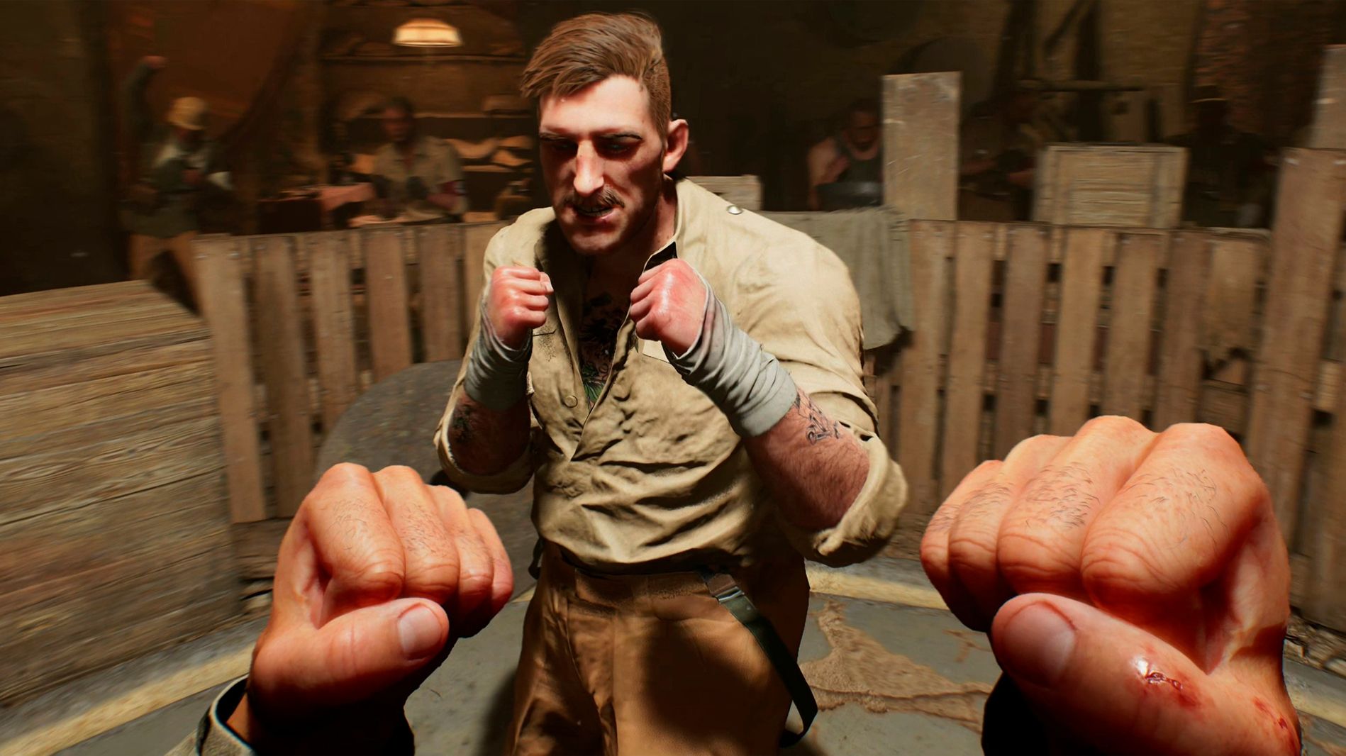 Indiana Jones The Great Circle Индиана Джонс клуб "Лихой боец" Кулачный бой на ринге!