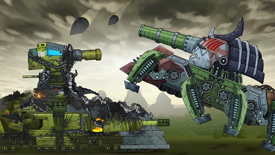 ТЫ НЕ ПОПАДЁШЬ В СССР! КВ-44 vs Монстр Шагоход смотреть онлайн