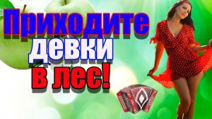 Приходите, девки, в лес! (Частушки в стиле Эх, яблочко!)