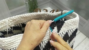 Узор для сумки или корзинки Волна 2 января 2026 г.