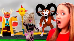 НОВЫЙ МОНСТР В 99 НОЧЕЙ В ЛЕСУ! КВИНКА СТАЛА ОГНЕННЫМ БАНДИТОМ В РОБЛОКС!