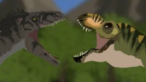 Гиганотозавр vs Бак | Анимация (часть 1/8)