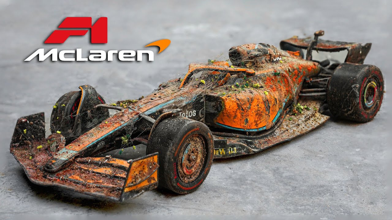 McLaren F1 РЕСТАВРАЦИЯ МОДЕЛЬКИ АВТО